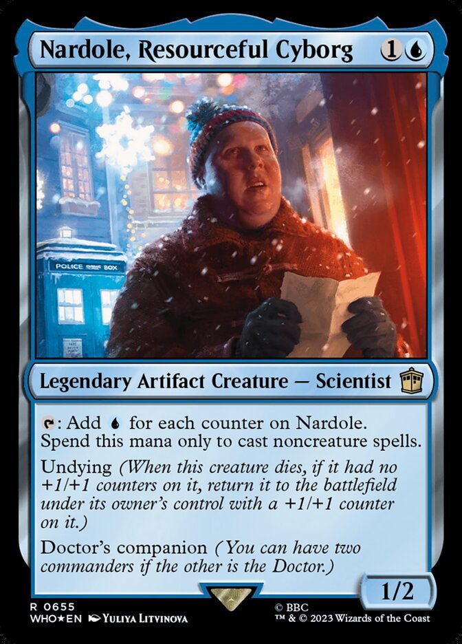 Nardole, Resourceful Cyborg (Surge Foil)