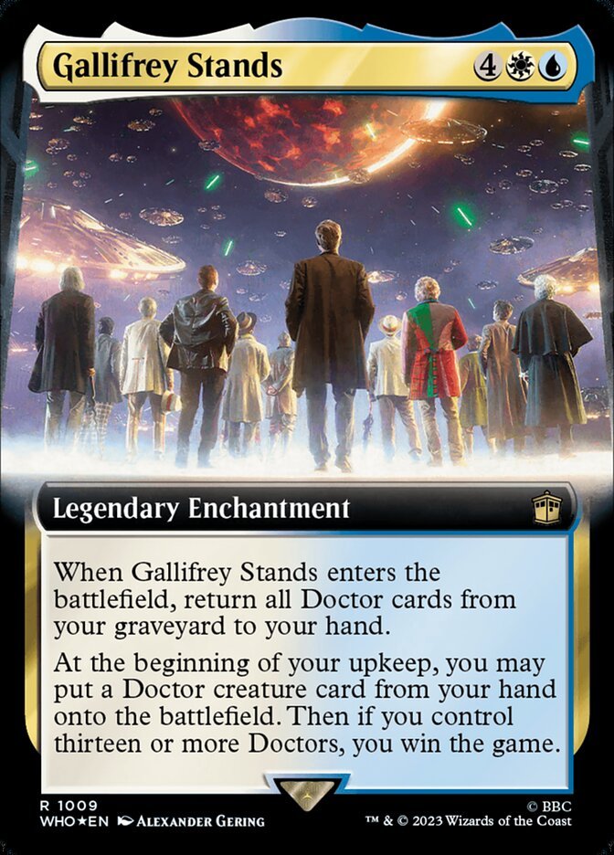 Gallifrey Stands (Extended Art Surge Foil)