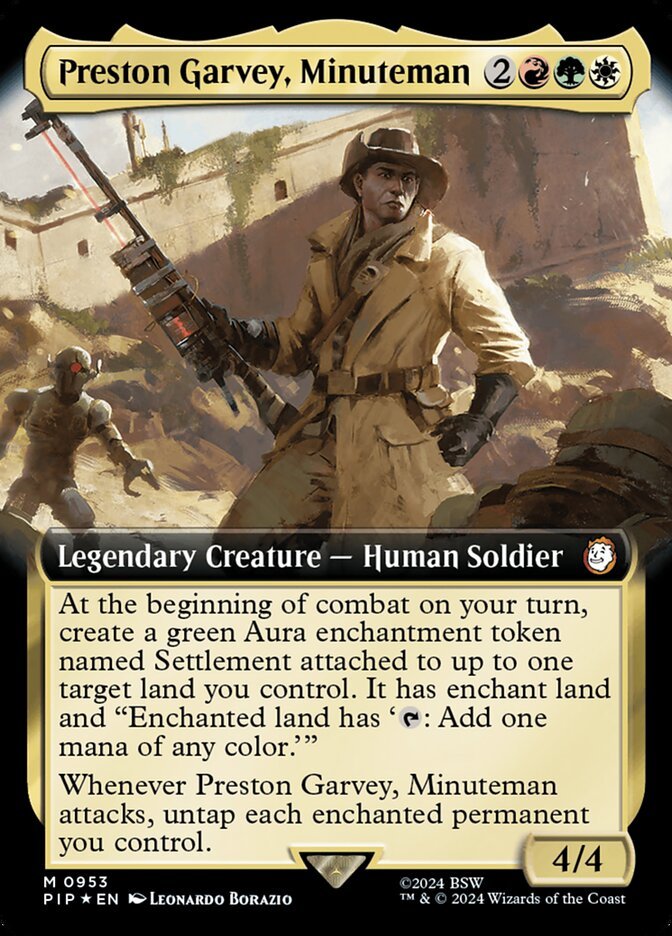 Preston Garvey, Minuteman (Extended Art Surge Foil)
