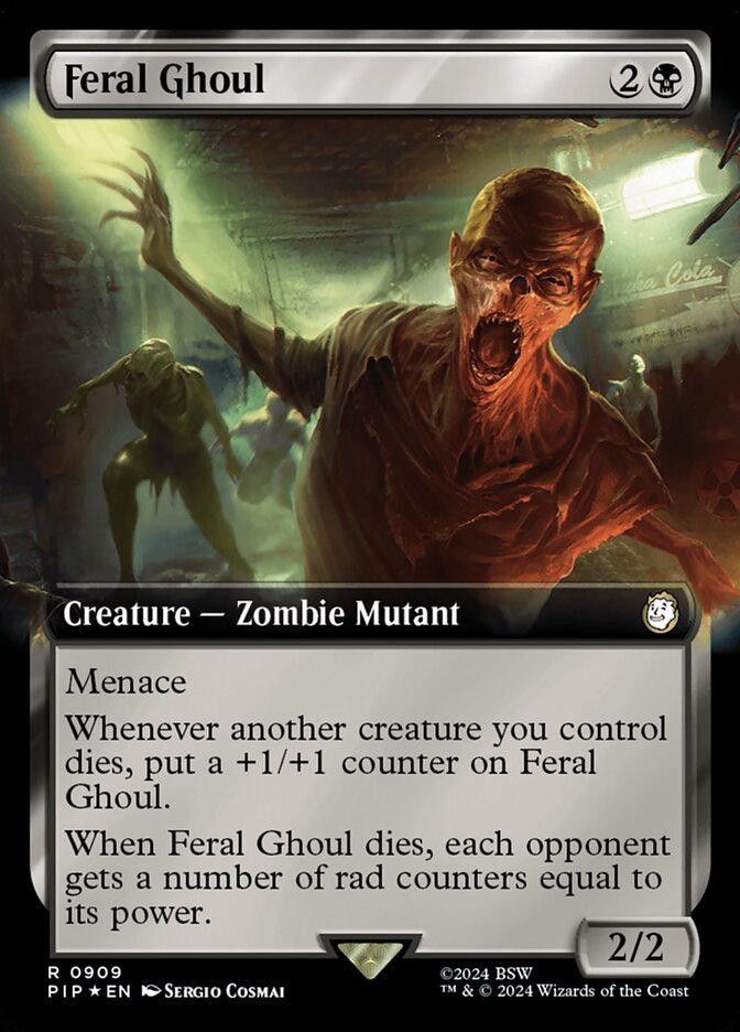 Feral Ghoul (Extended Art Surge Foil)