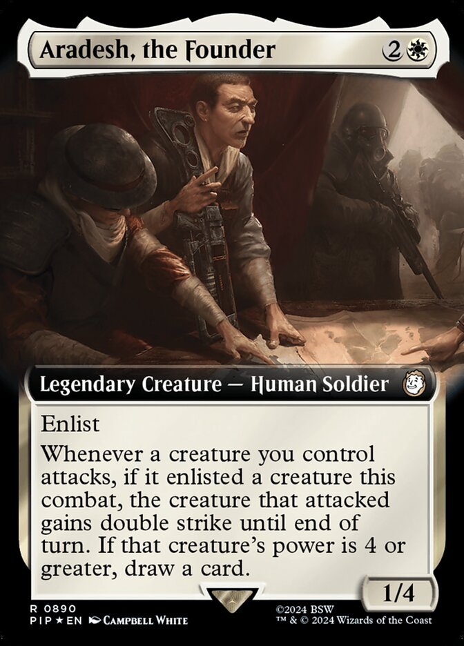 Aradesh, the Founder (Extended Art Surge Foil)