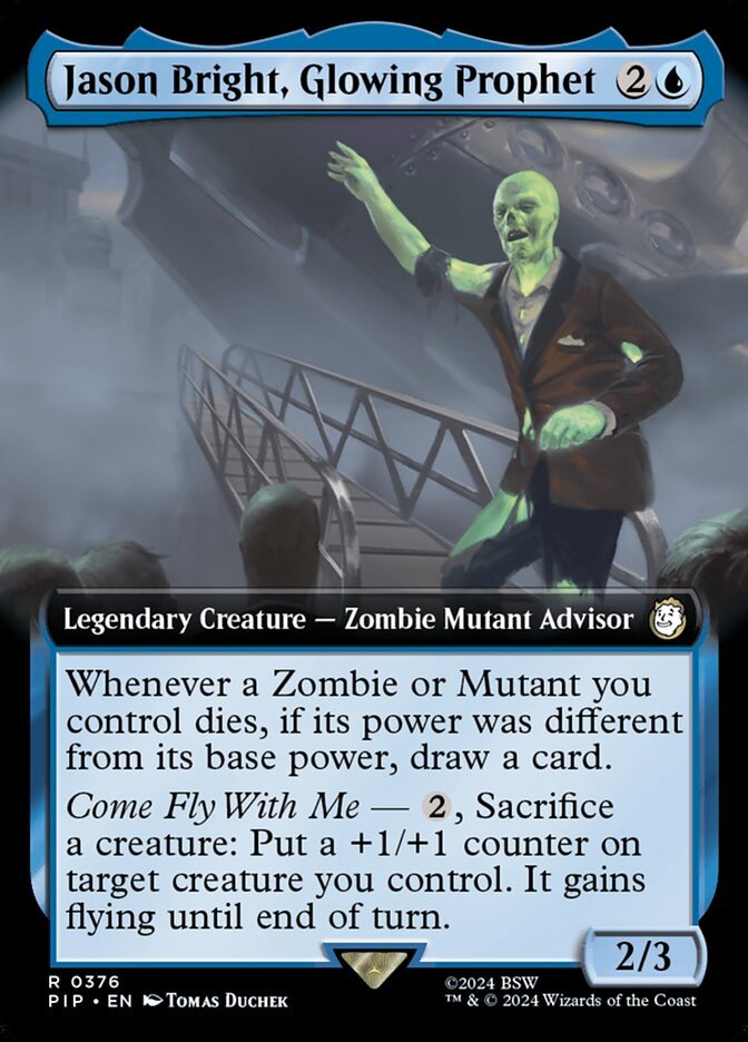 Jason Bright, Glowing Prophet (Extended Art)