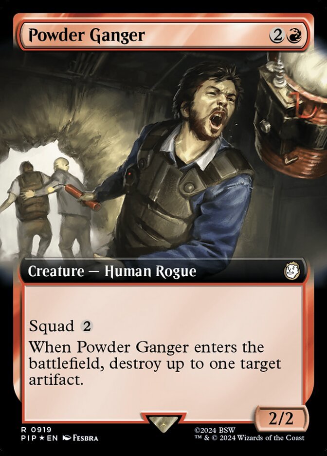 Powder Ganger (Extended Art Surge Foil)