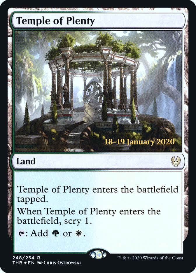 Temple of Plenty (PR Foil)