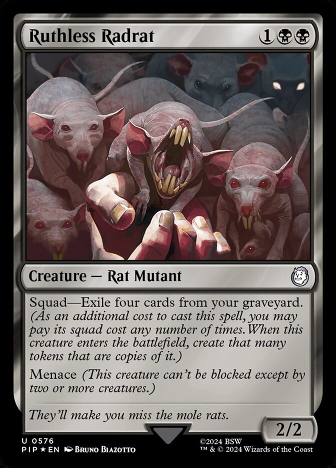 Ruthless Radrat (Surge Foil)