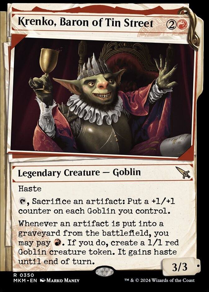 Krenko, Baron of Tin Street (Showcase)