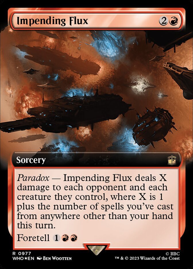 Impending Flux (Extended Art Surge Foil)