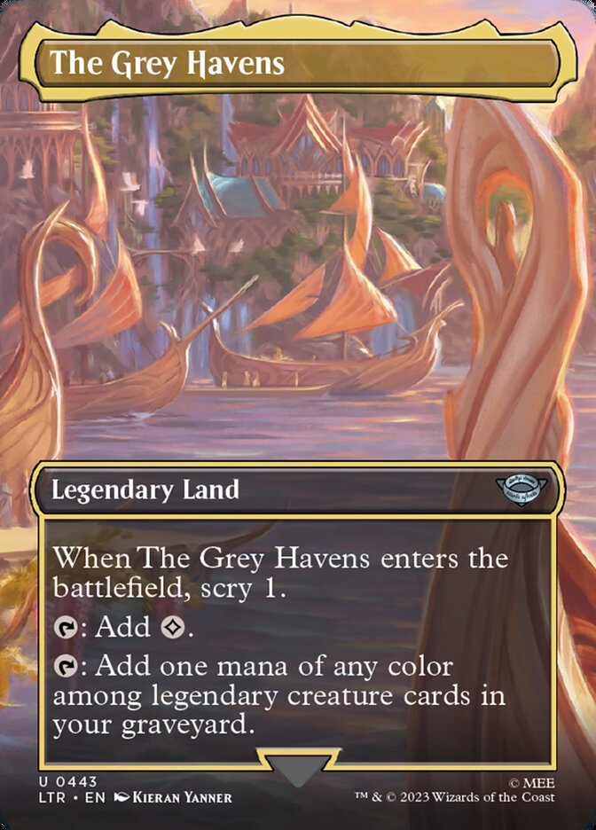 The Grey Havens (Borderless)