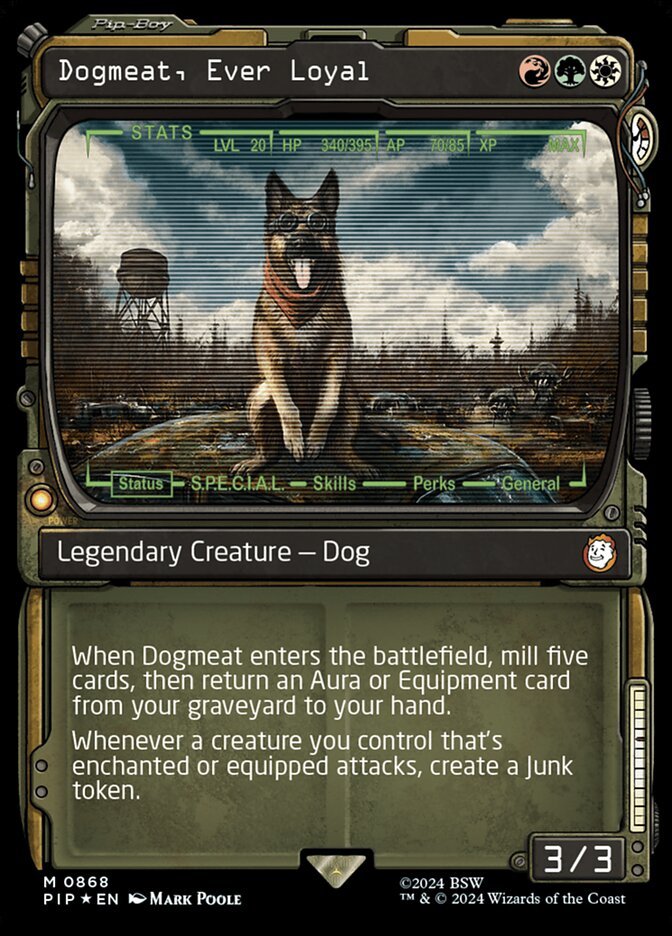 Dogmeat, Ever Loyal (Showcase Surge Foil)