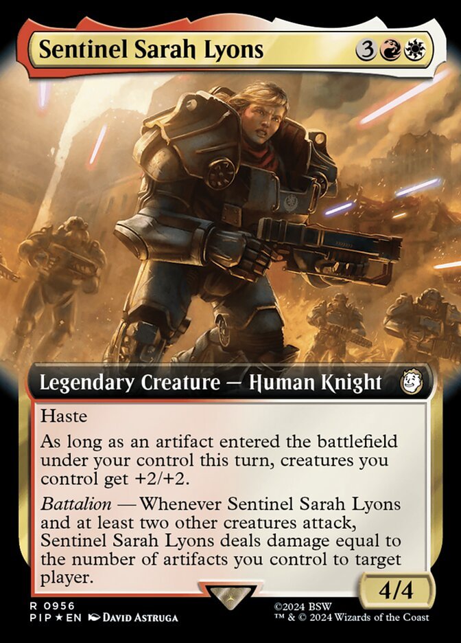 Sentinel Sarah Lyons (Extended Art Surge Foil)