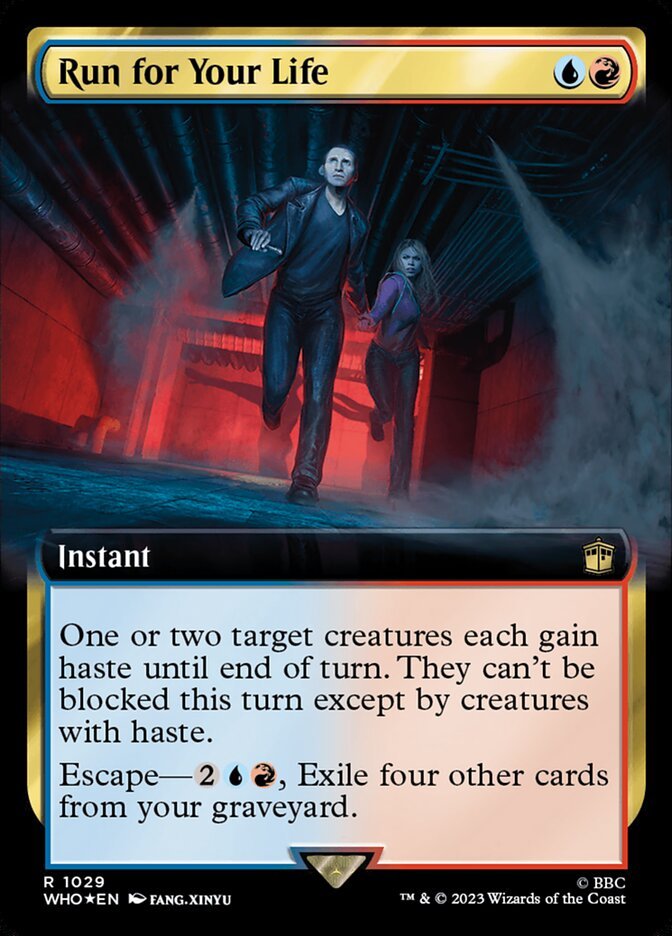 Run for Your Life (Extended Art Surge Foil)