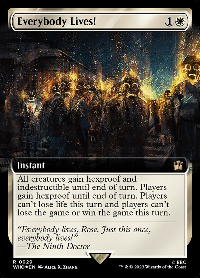 Everybody Lives! (Extended Art Surge Foil)