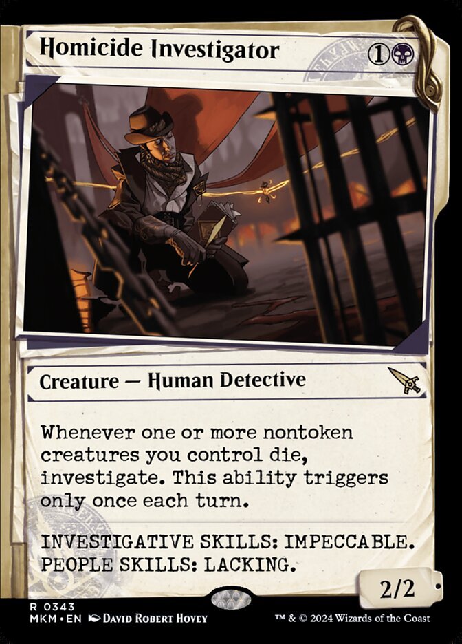 Homicide Investigator (Showcase)