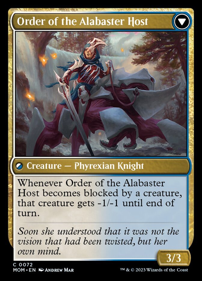 Order of the Mirror // Order of the Alabaster Host back