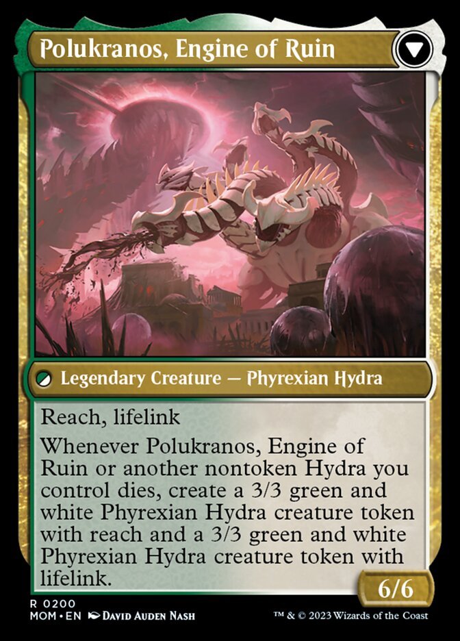 Polukranos Reborn // Polukranos, Engine of Ruin back