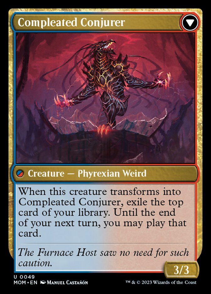 Captive Weird // Compleated Conjurer back