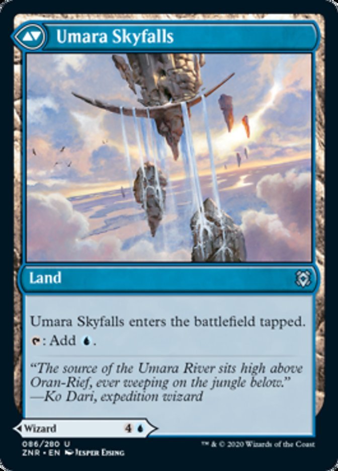 Umara Wizard // Umara Skyfalls back
