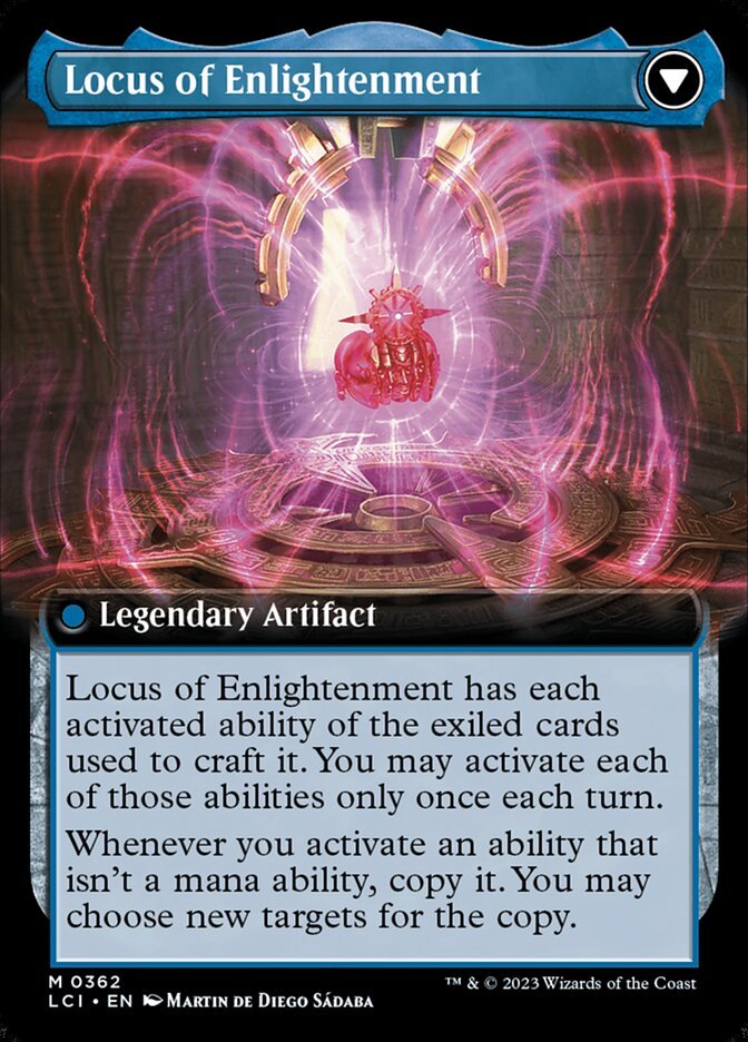 The Enigma Jewel // Locus of Enlightenment (Extended Art) back