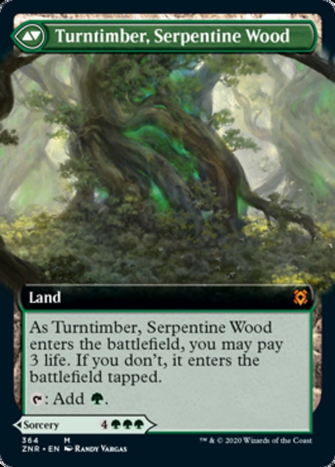 Turntimber Symbiosis // Turntimber, Serpentine Wood (Extended Art) back