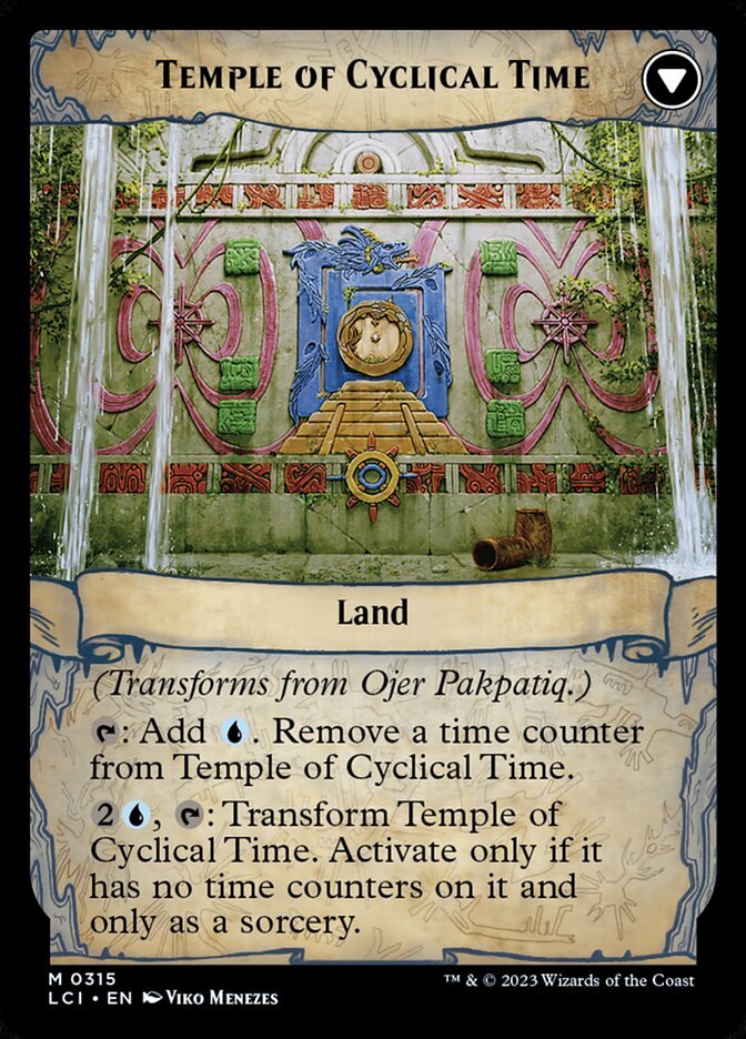 Ojer Pakpatiq, Deepest Epoch // Temple of Cyclical Time (Showcase) back