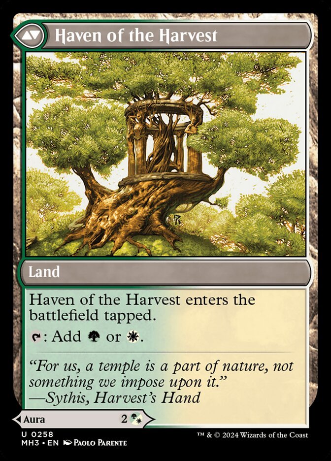 Strength of the Harvest // Haven of the Harvest back