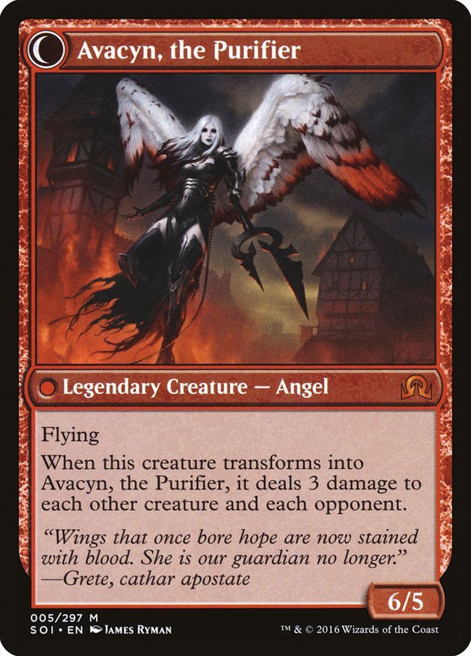 Archangel Avacyn // Avacyn, the Purifier back