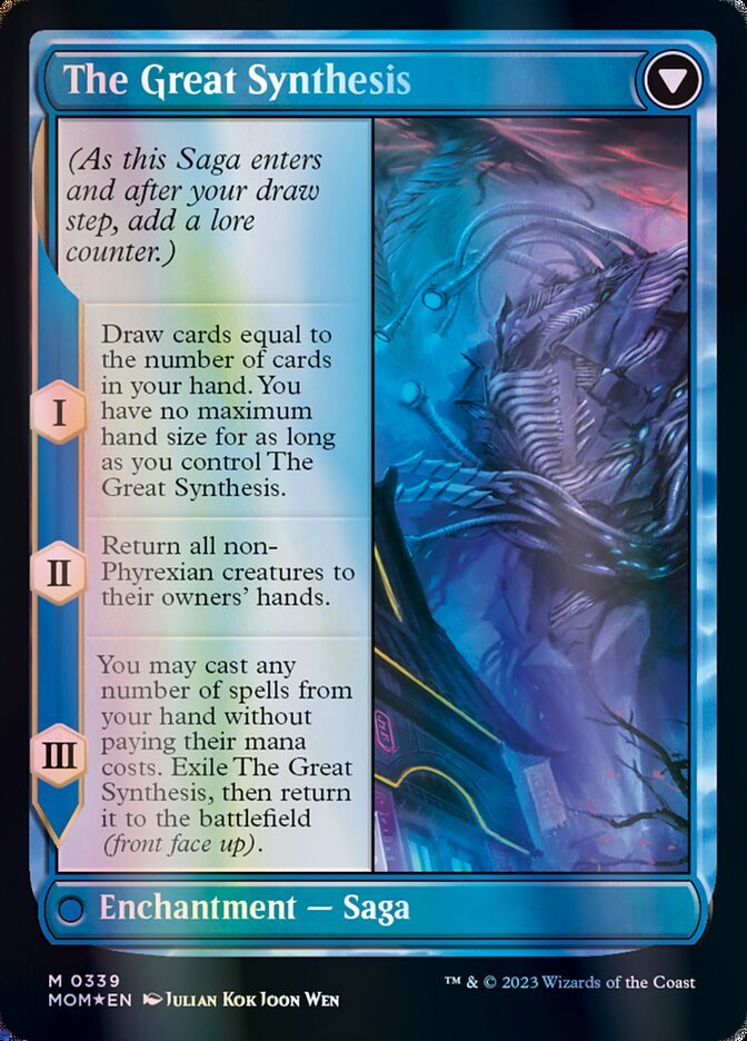 Jin-Gitaxias // The Great Synthesis (Serialized) back