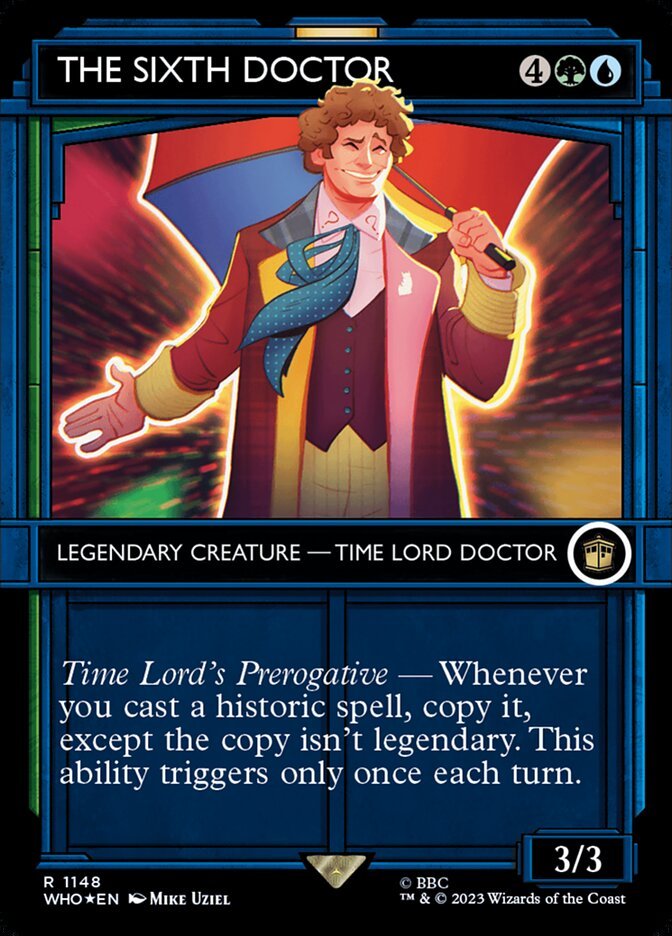 The Sixth Doctor (Showcase Surge Foil)