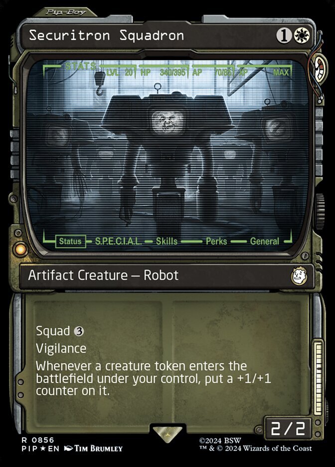 Securitron Squadron (Showcase Surge Foil)