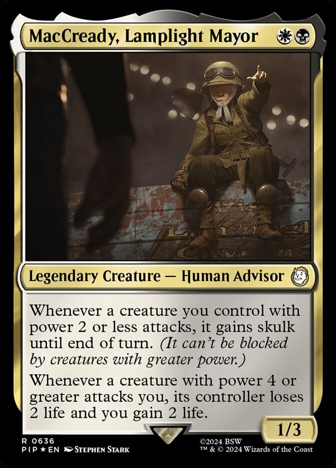 MacCready, Lamplight Mayor (Surge Foil)