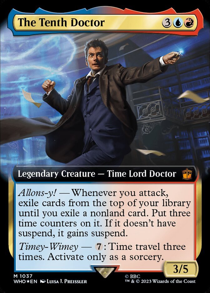 The Tenth Doctor (Extended Art Surge Foil)