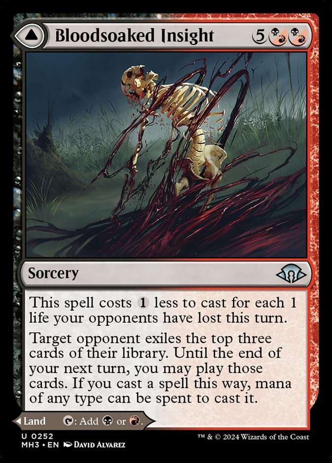 Bloodsoaked Insight // Sanguine Morass front