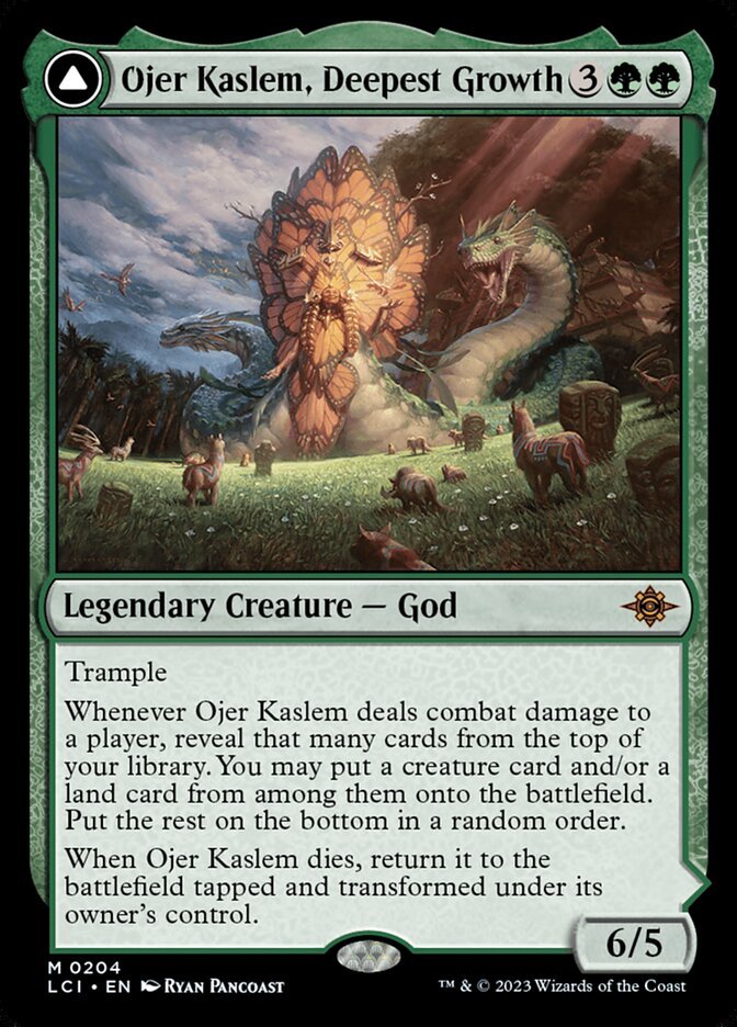 Ojer Kaslem, Deepest Growth // Temple of Cultivation front