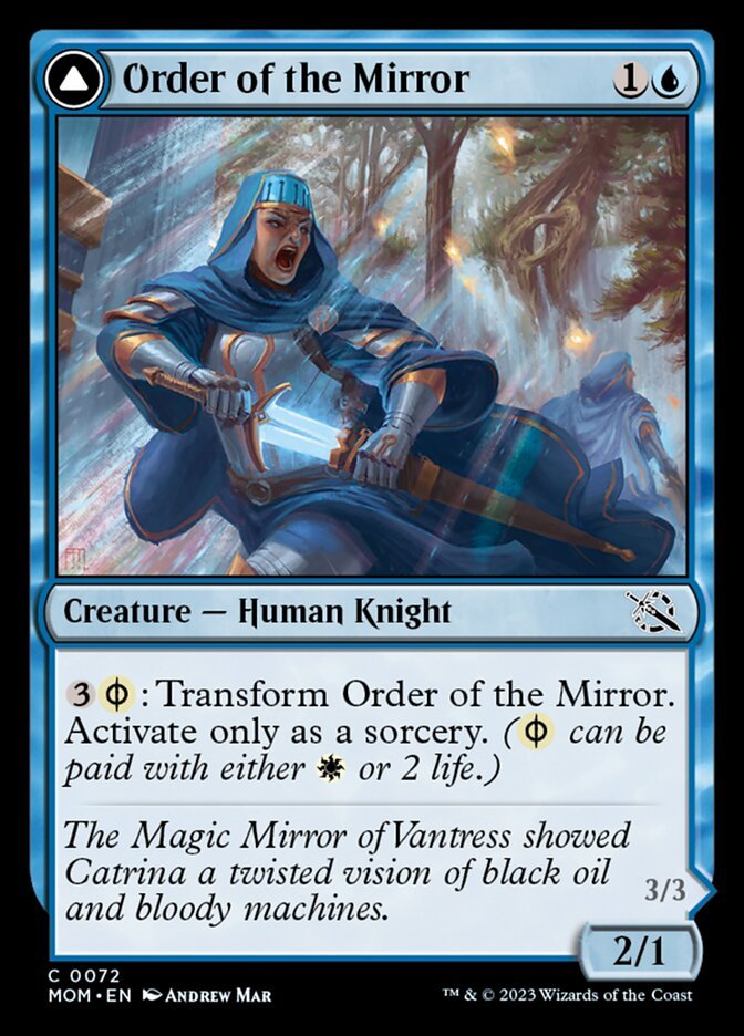 Order of the Mirror // Order of the Alabaster Host front