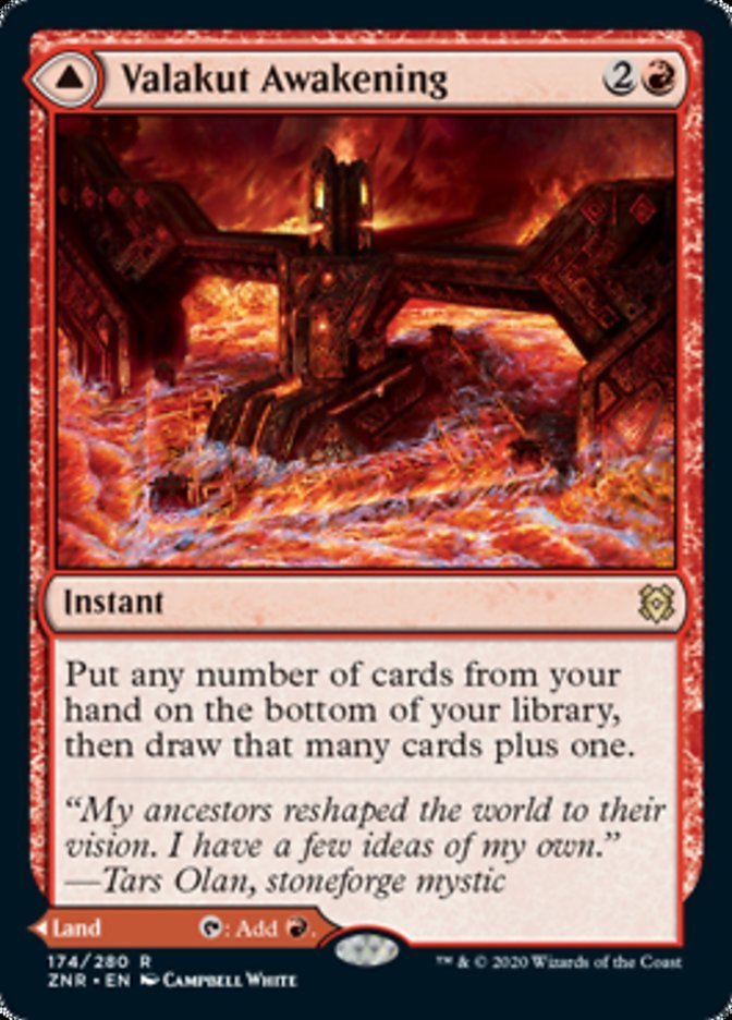 Valakut Awakening // Valakut Stoneforge front