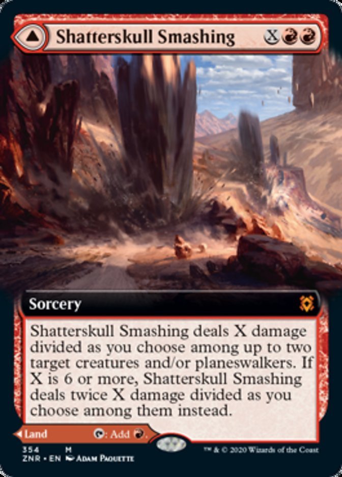Shatterskull Smashing // Shatterskull, the Hammer Pass (Extended Art) front
