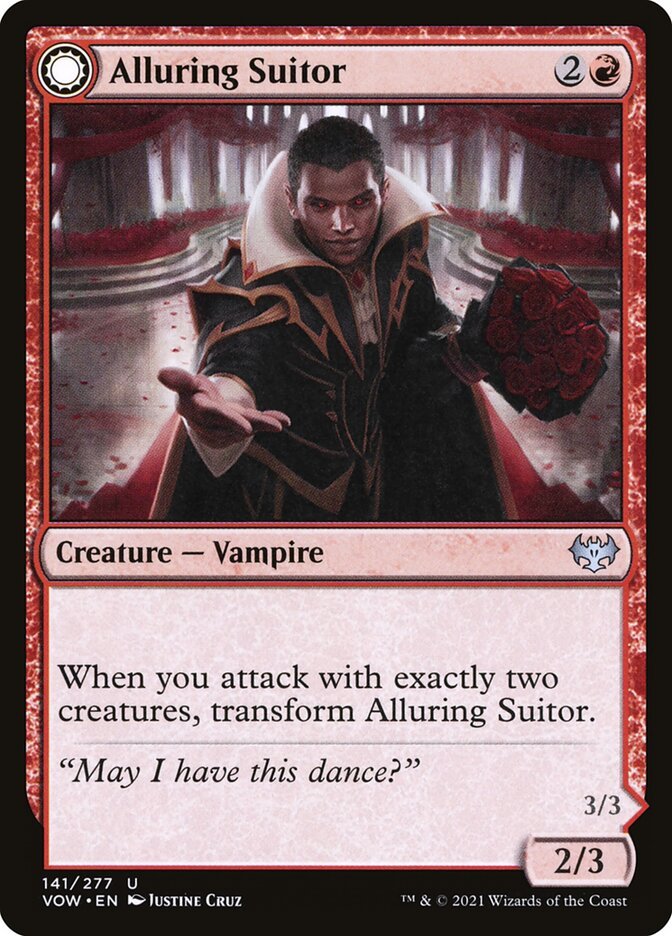 Alluring Suitor // Deadly Dancer front
