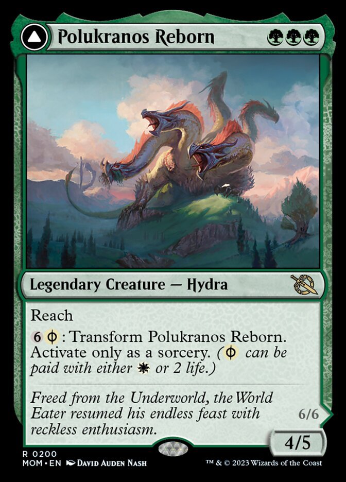 Polukranos Reborn // Polukranos, Engine of Ruin front