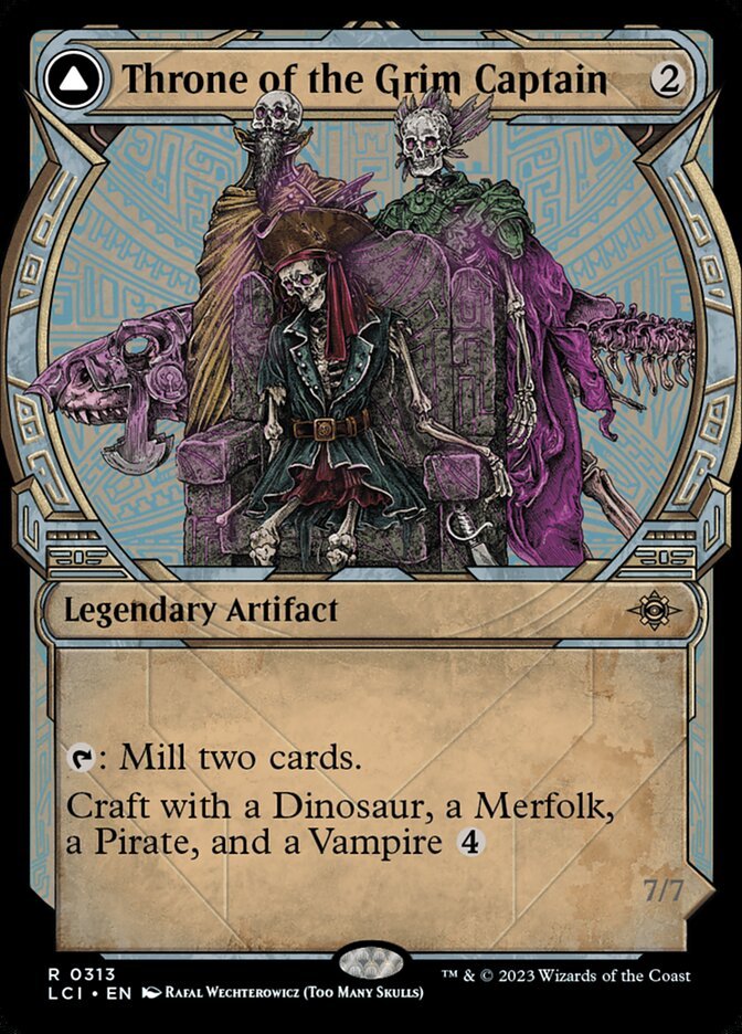 Throne of the Grim Captain // The Grim Captain (Showcase) front