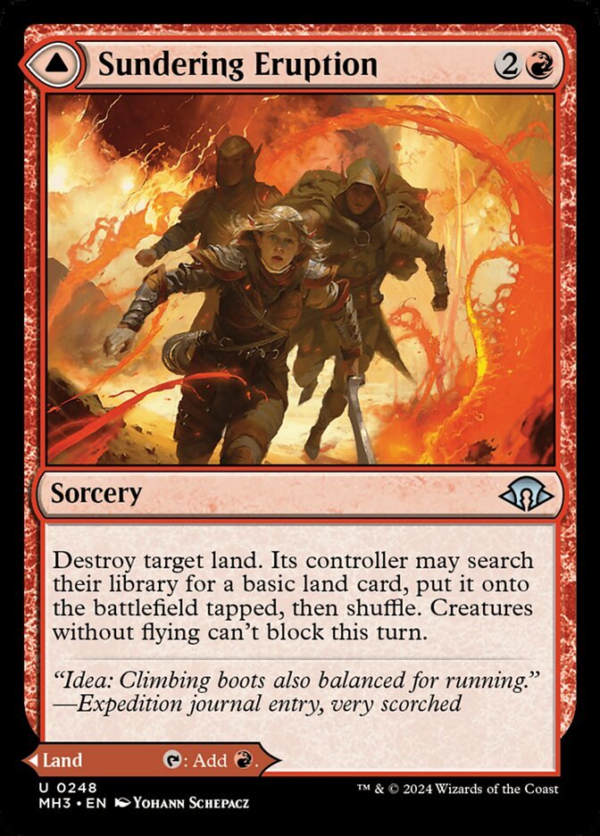 Sundering Eruption // Volcanic Fissure front