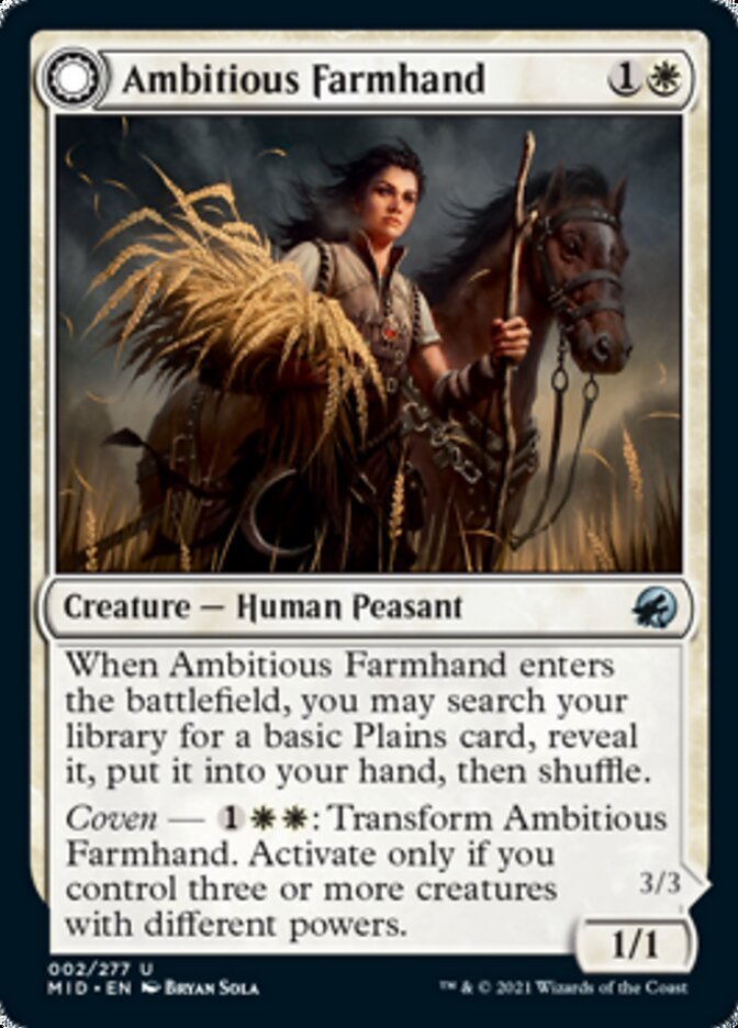 Ambitious Farmhand // Seasoned Cathar front