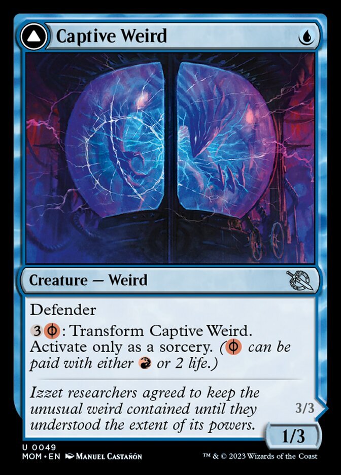 Captive Weird // Compleated Conjurer front