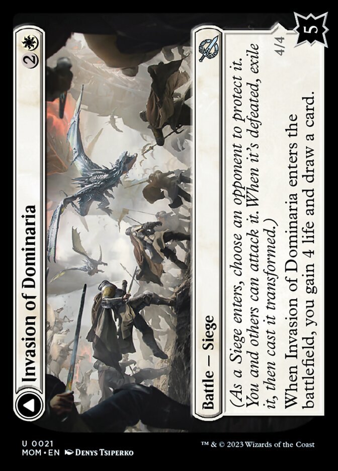 Invasion of Dominaria // Serra Faithkeeper front