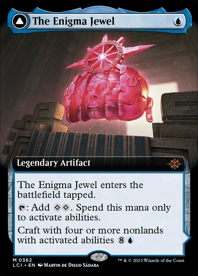 The Enigma Jewel // Locus of Enlightenment (Extended Art) front