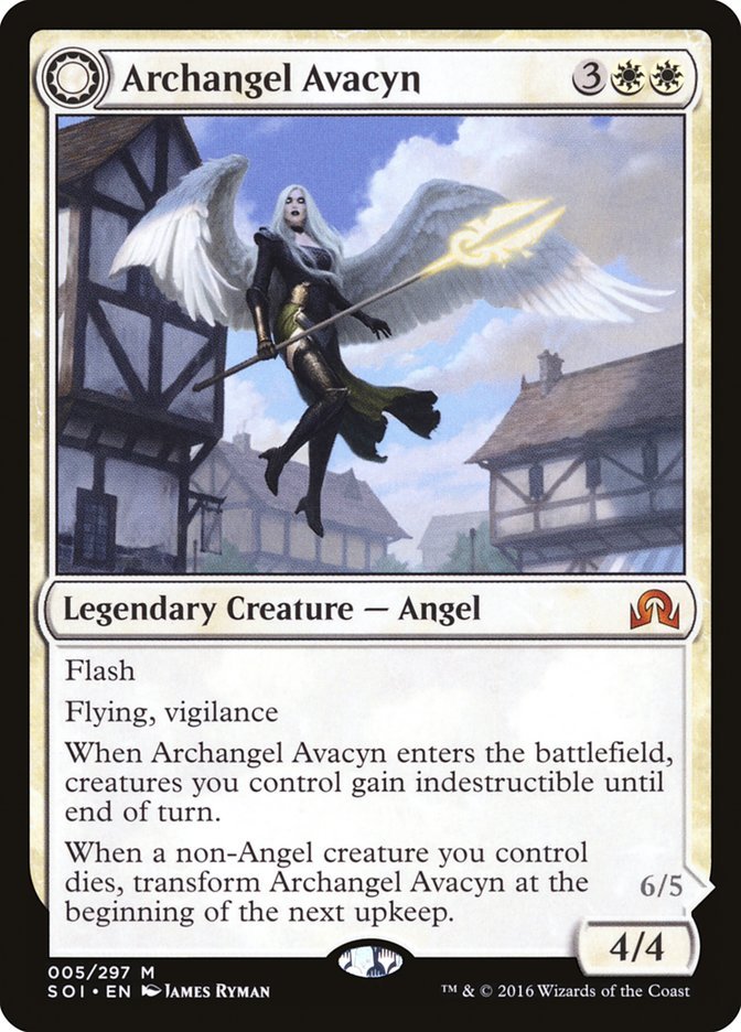 Archangel Avacyn // Avacyn, the Purifier front