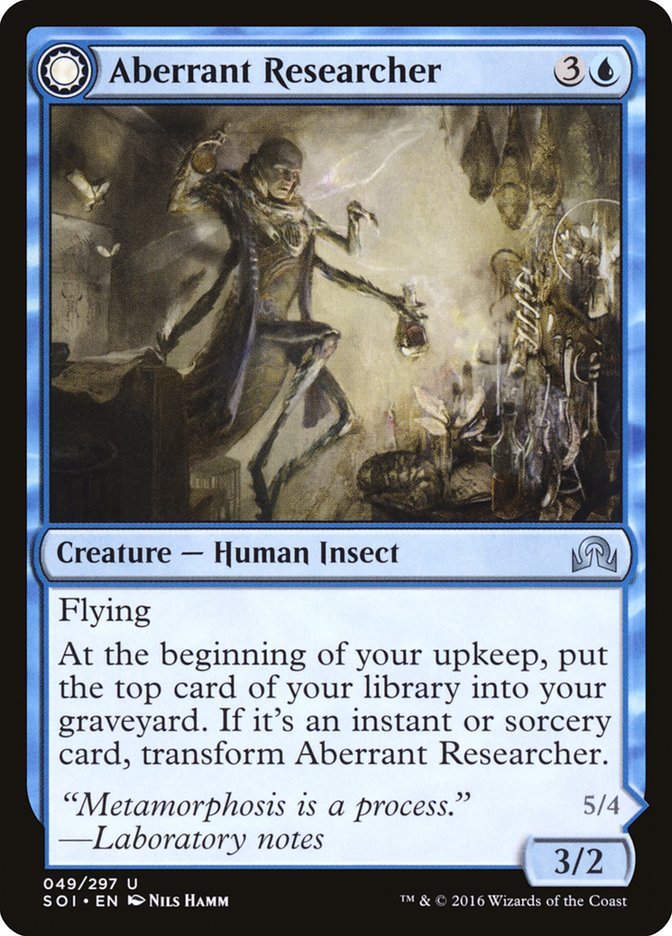 Aberrant Researcher // Perfected Form front