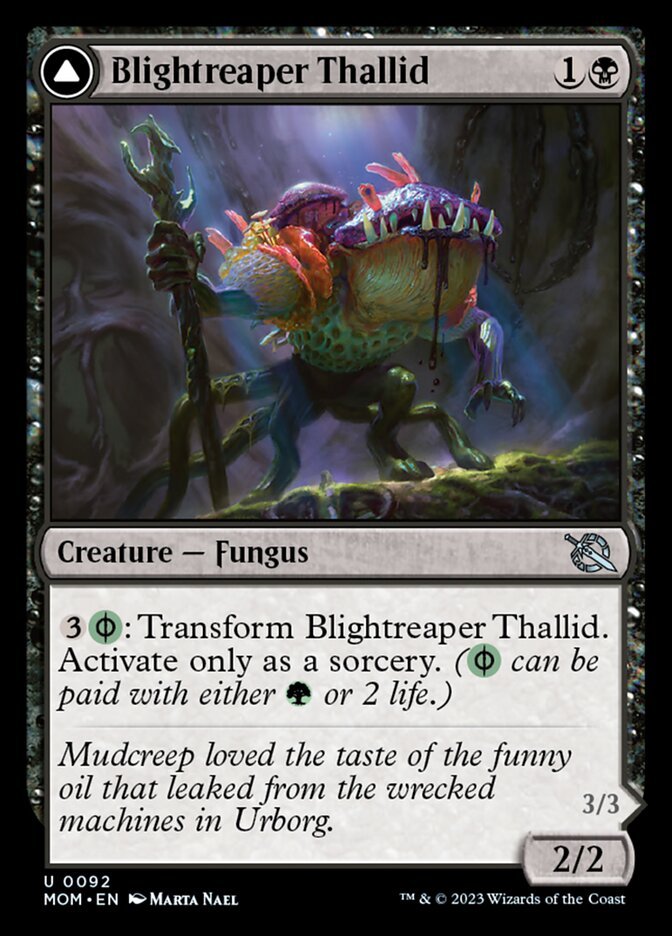 Blightreaper Thallid // Blightsower Thallid front